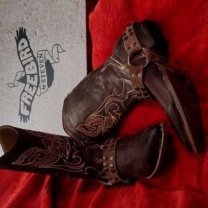 Retired style "RANCH" Freebird by Steven awesome boots, worn couple times